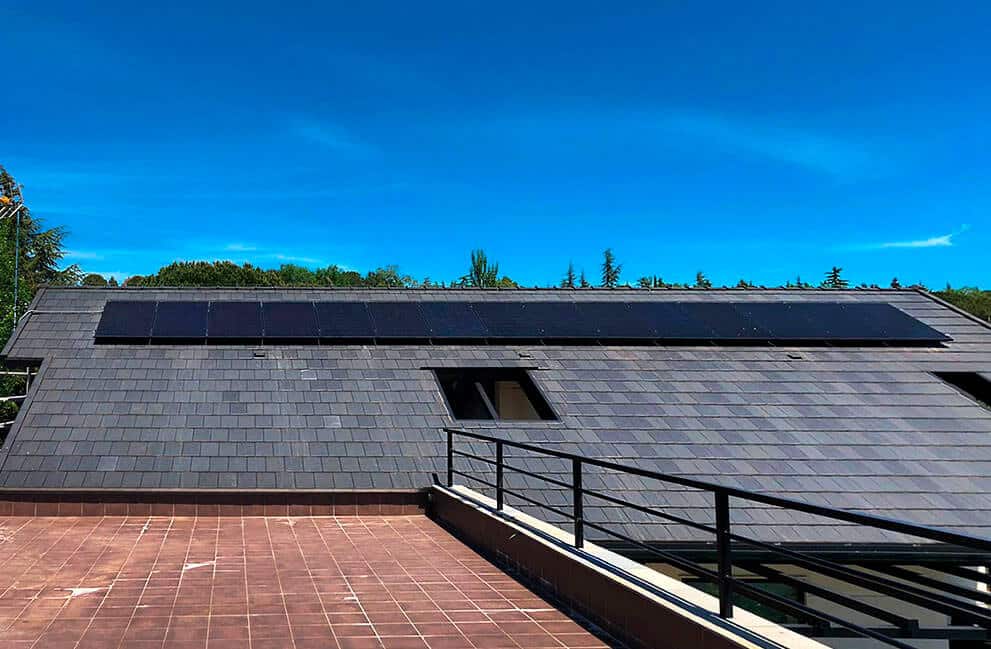 Instalación fotovoltaica en vivienda en Madrid