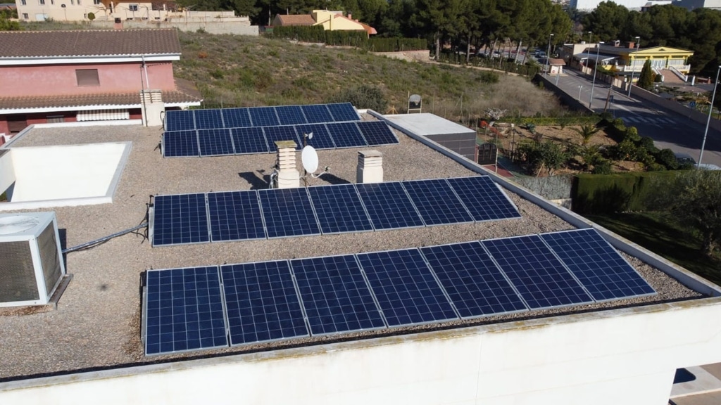 Instalacion fotovoltaica vivienda en Alcora 2