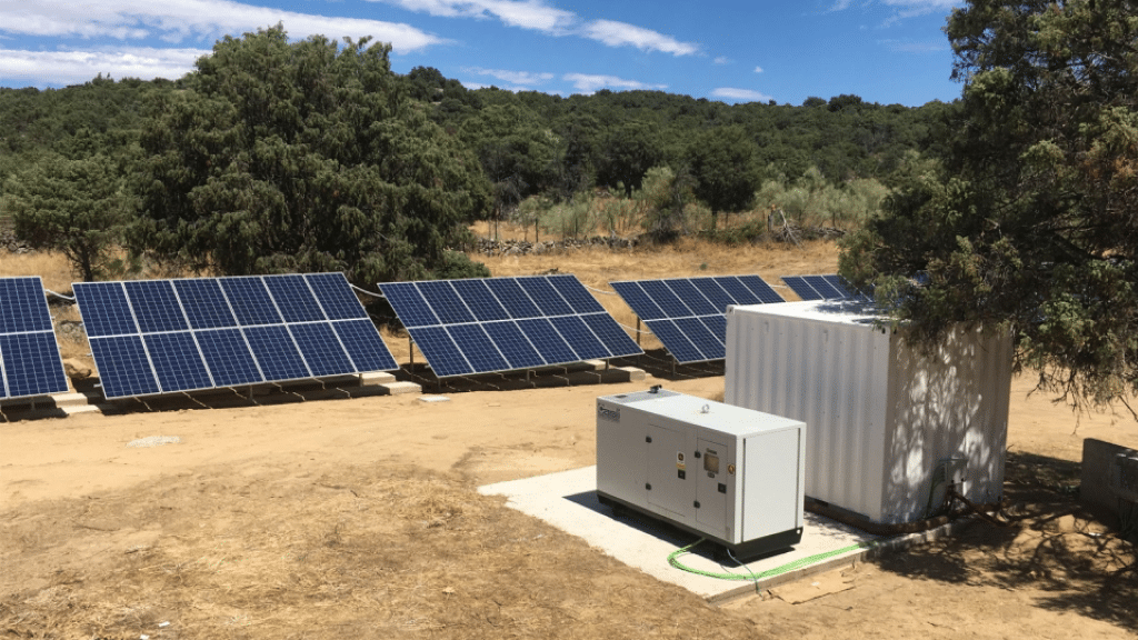 Instalación fotovoltaica aislada