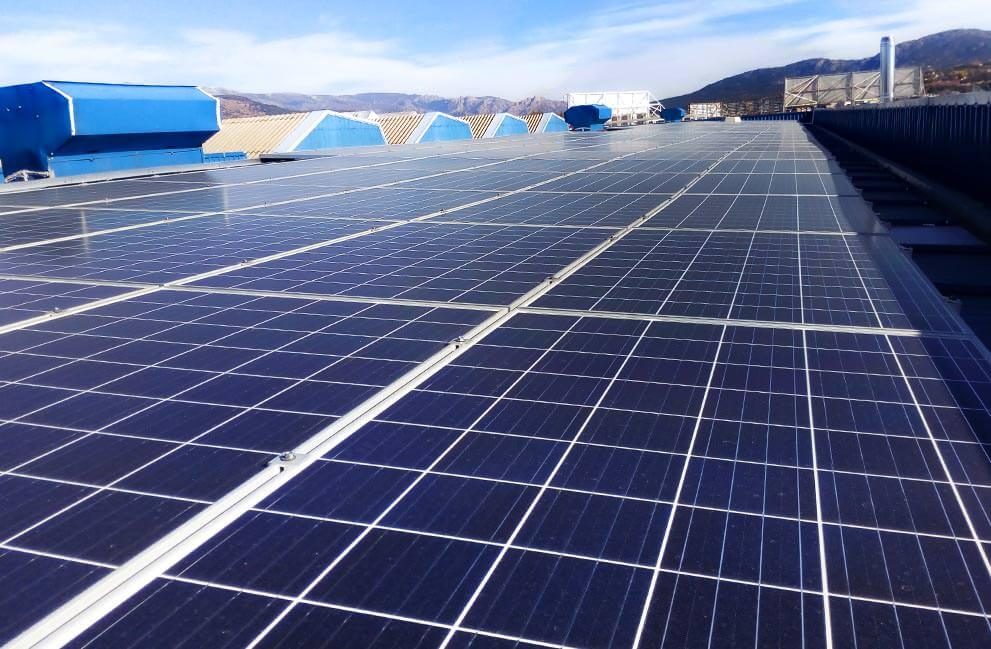 Instalación fotovoltaica en nave industrial en Madrid