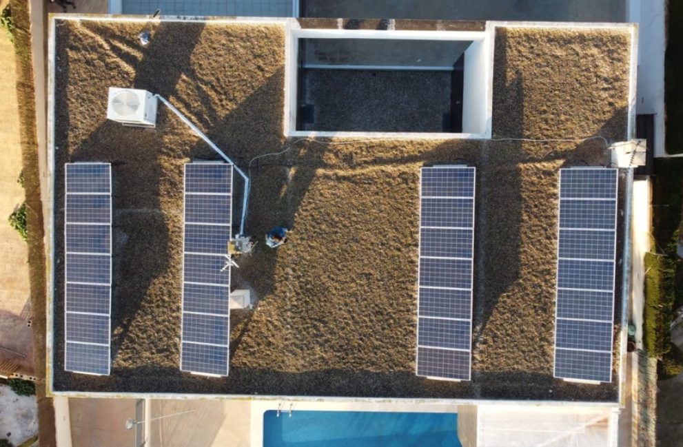 Instalacion fotovoltaica vivienda en Alcora