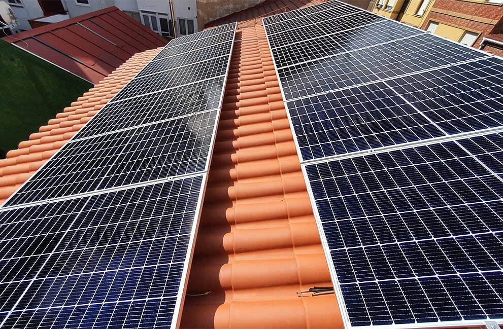 Instalación fotovoltaica en vivienda unifamiliar Passivhaus en León 3