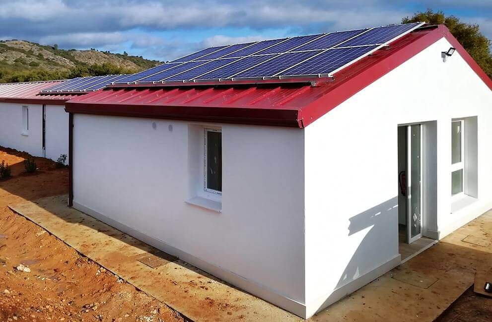 Instalación fotovoltaica aislada guardería canina en Ayegui